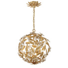 Crystorama - MSL-314-GA - Quatre lumières Suspension - Marseille - Or antique