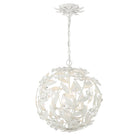 Crystorama - MSL-314-MT - Quatre lumières Suspension - Marseille - Blanc mat