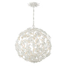 Crystorama - MSL-316-MT - Six lumières Suspension - Marseille - Blanc mat