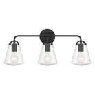 Crystorama - VSS-7013-MK - Three Light Bath - Voss - Matte Black