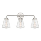 Crystorama - VSS-7013-PN - Three Light Bath - Voss - Polished Nickel