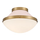 Crystorama - XAN-8001-VG-BH - One Light Flush Mount - Xander - Vibrant Gold