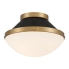 Crystorama - XAN-8001-VG-MK - One Light Flush Mount - Xander - Vibrant Gold