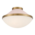 Crystorama - XAN-8002-VG-BH - Two Light Flush Mount - Xander - Vibrant Gold
