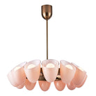 Kalco - 524356WB - 12 Lumières Suspendu - COCON - Laiton d'hiver
