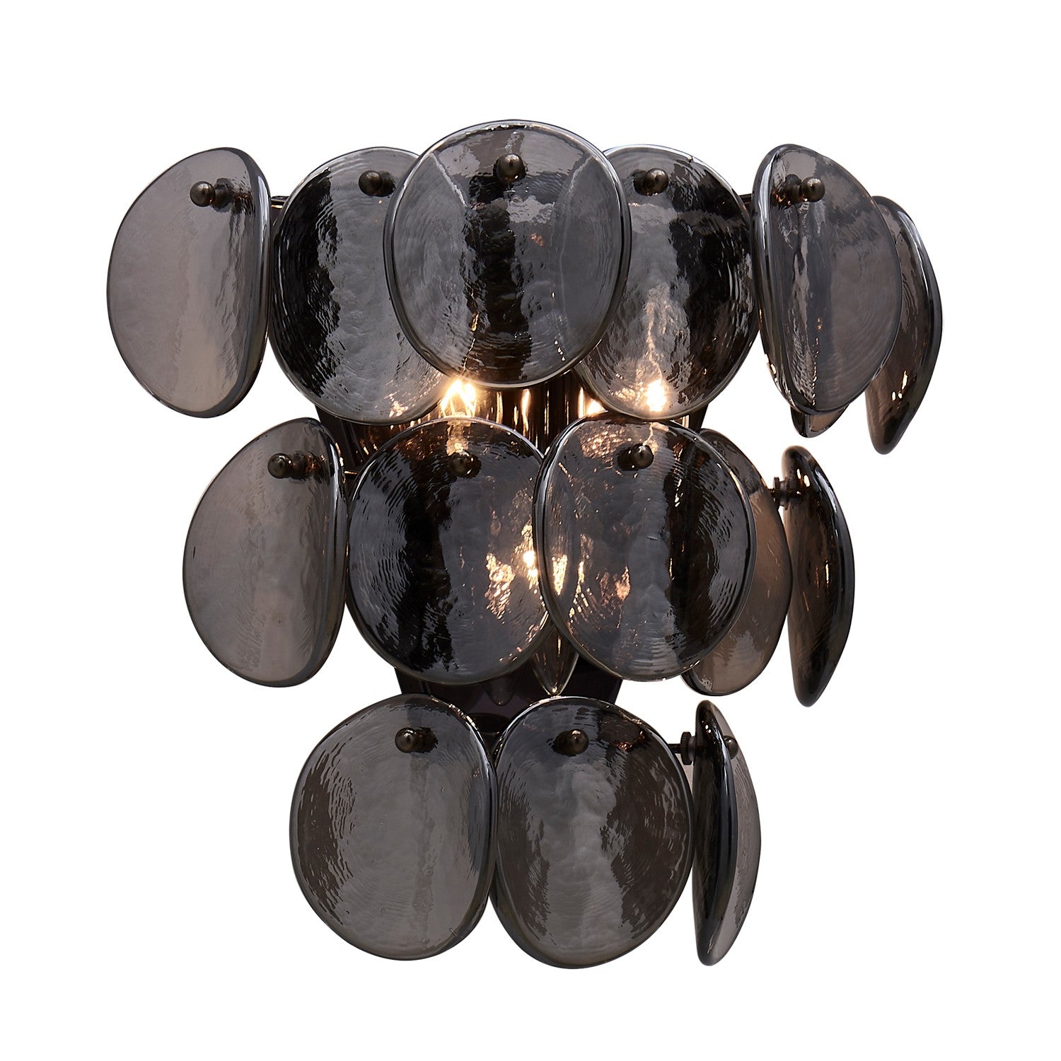 Kalco - 524622BN - Trois lumières Murale - UROKO - Nickel noir