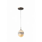 Avenue Lighting - HF2902-AB - One Light Pendant - Sedona - Alabaster / Aged Brass