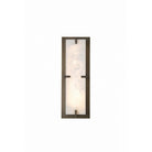 Éclairage d'avenue - HF2920-AB - LED Murale - Sedona - Alabaster / Laiton vieilli