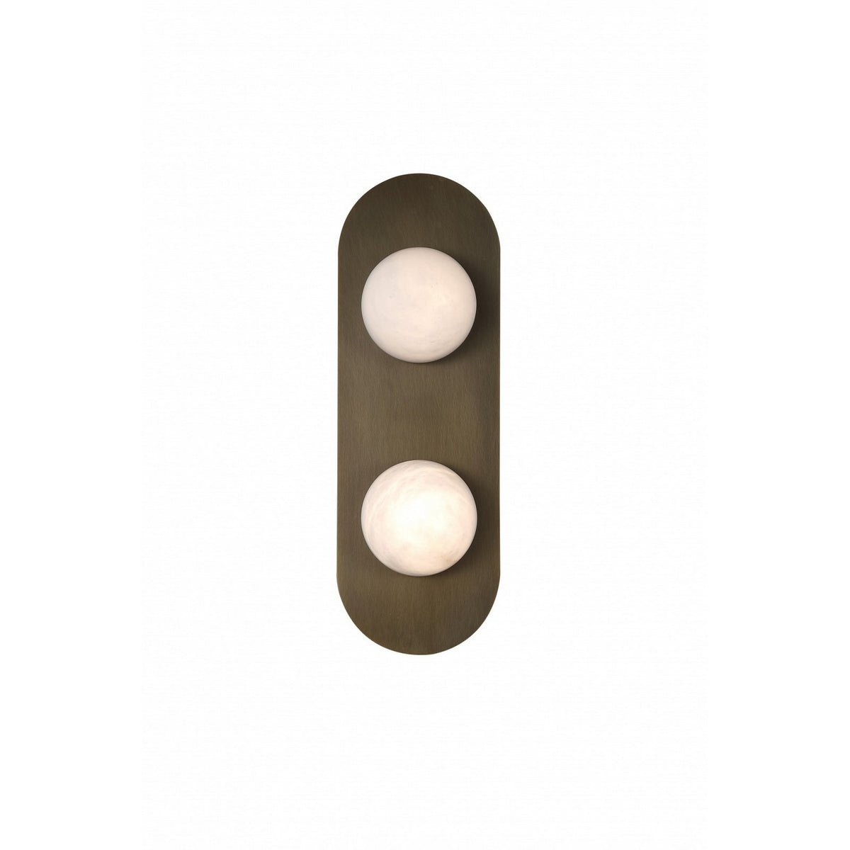 Avenue Lighting - HF2952-AB - LED Wall Sconce - Sedona - Alabaster / Aged Brass