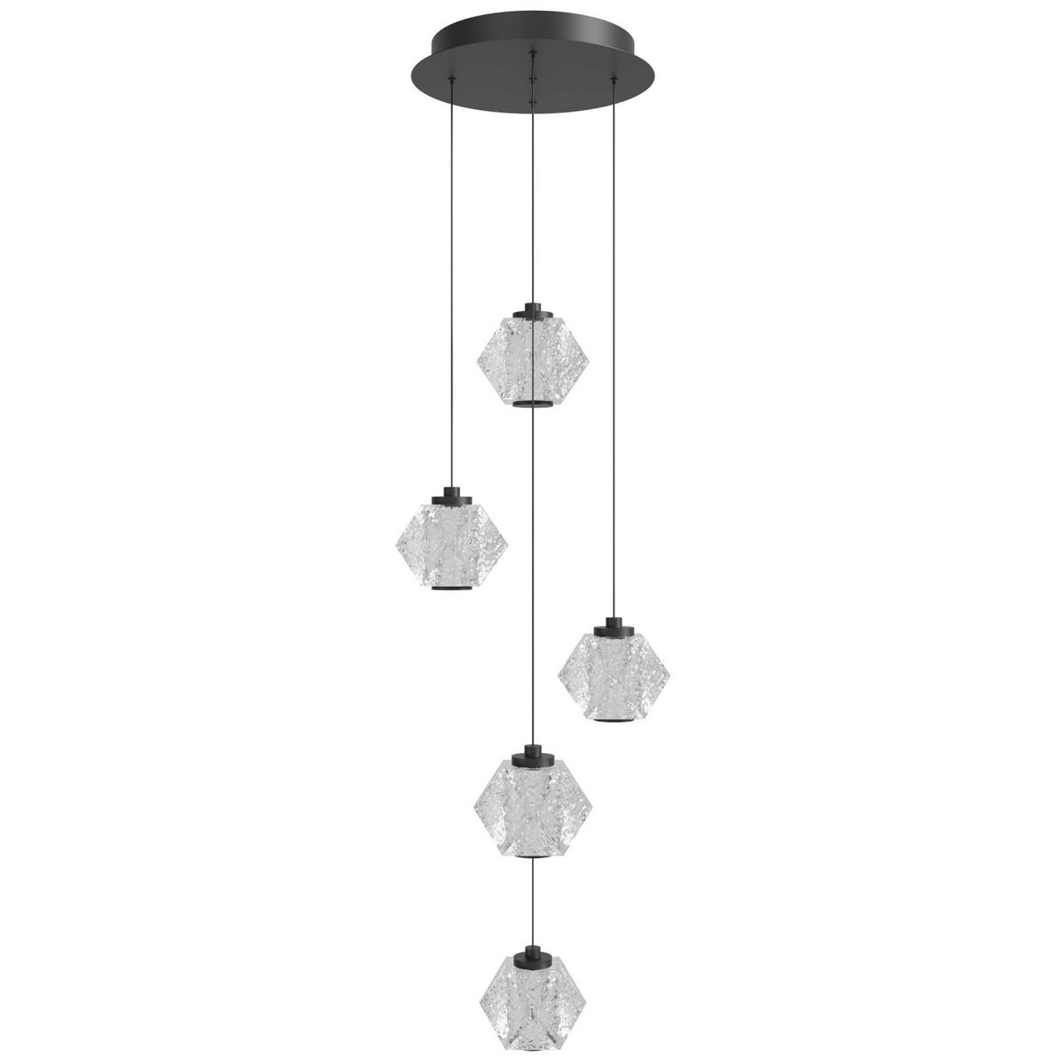 Éclairage d'avenue - HF3905-BK - LED Suspension - Béluga - Noir