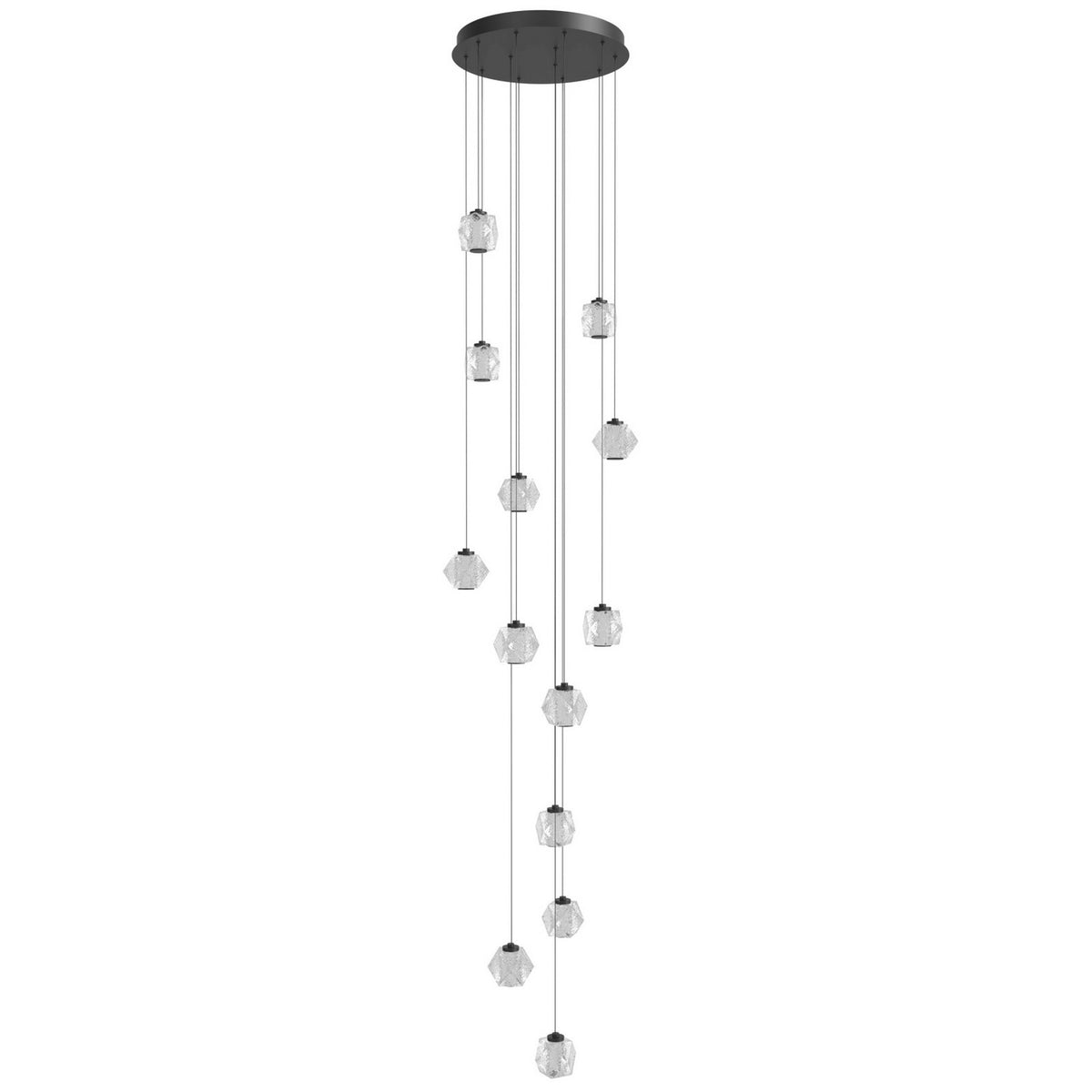 Éclairage d'avenue - HF3913-BK - LED Suspension - Béluga - Noir