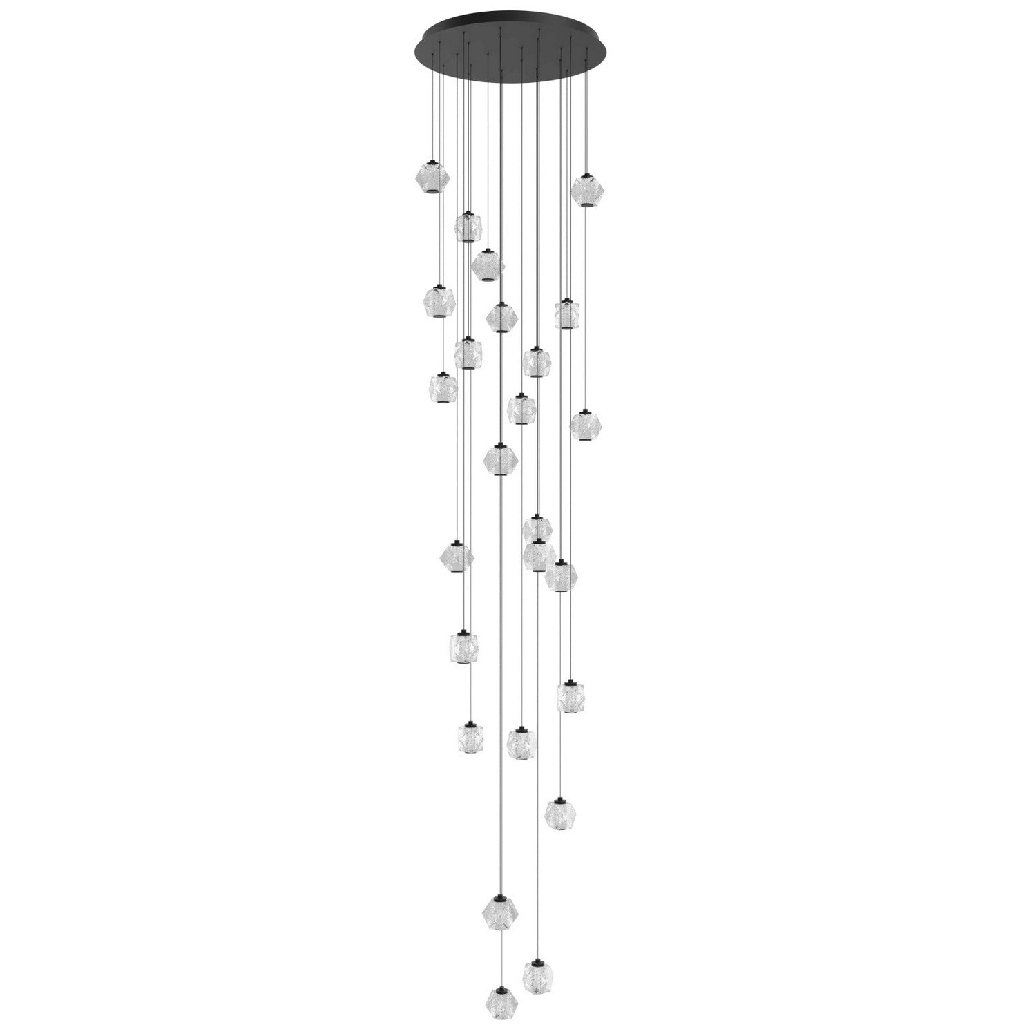 Éclairage d'avenue - HF3925-BK - LED Suspension - Béluga - Noir
