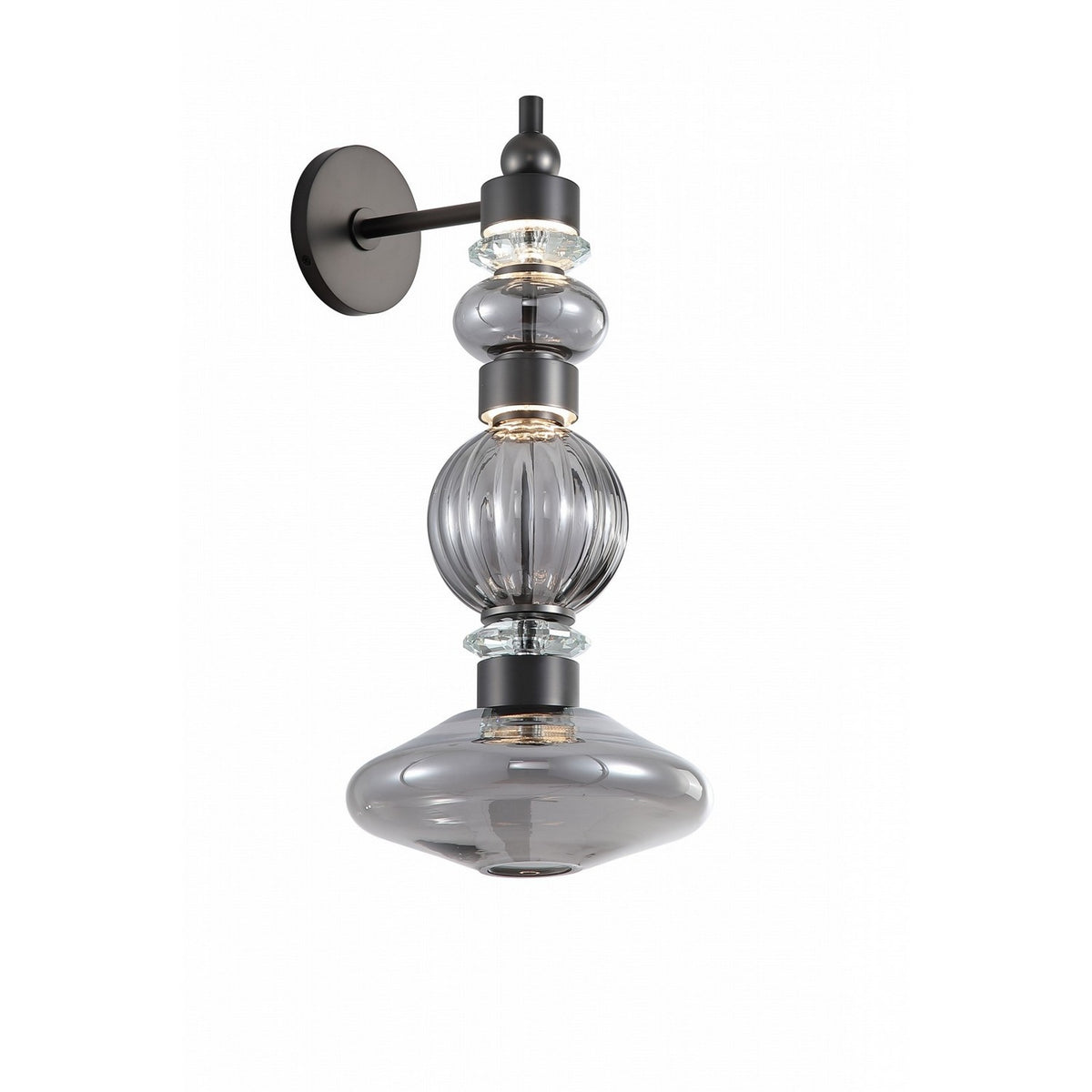 Éclairage d'avenue - HF8901-BK - LED Murale - Avra - Noir