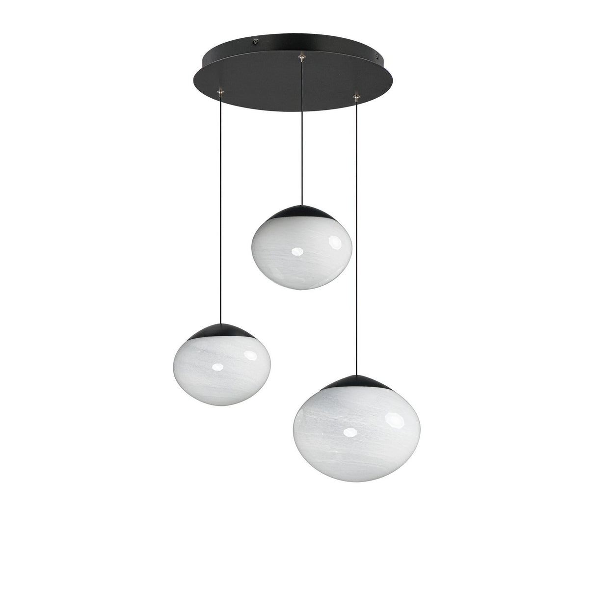 ET2 - E11523-113BK - LED Pendant - Nimbus - Black
