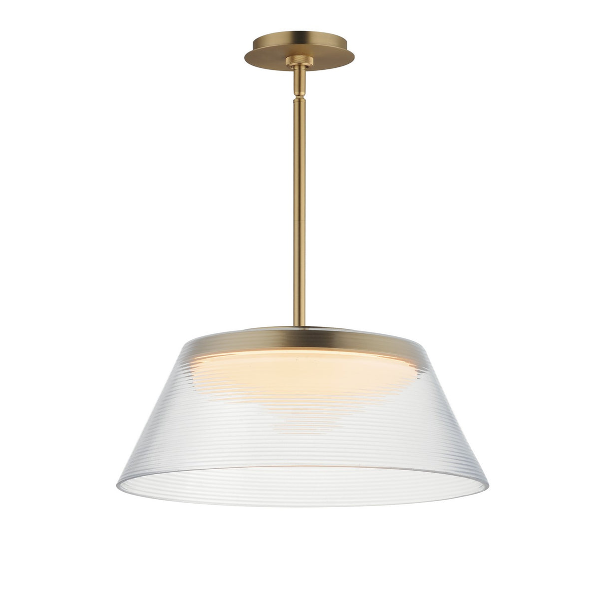 ET2 - E22088-144SBR - LED Pendant - Jensen - Satin Brass