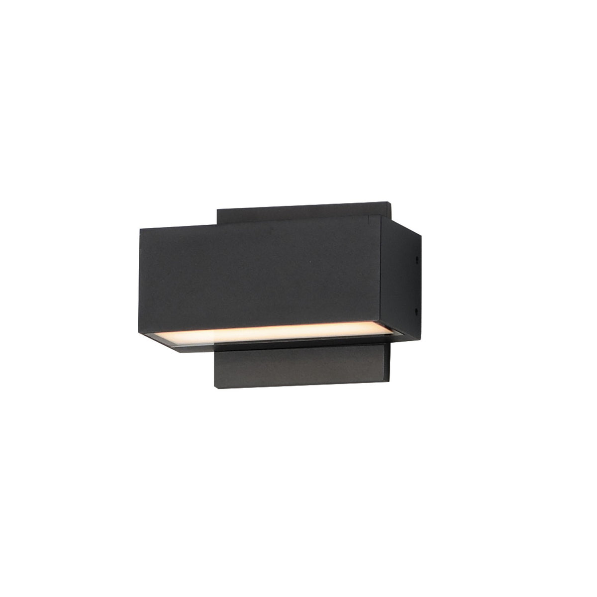 ET2 - E23217-BK - LED Outdoor Wall Sconce - Blok - Black