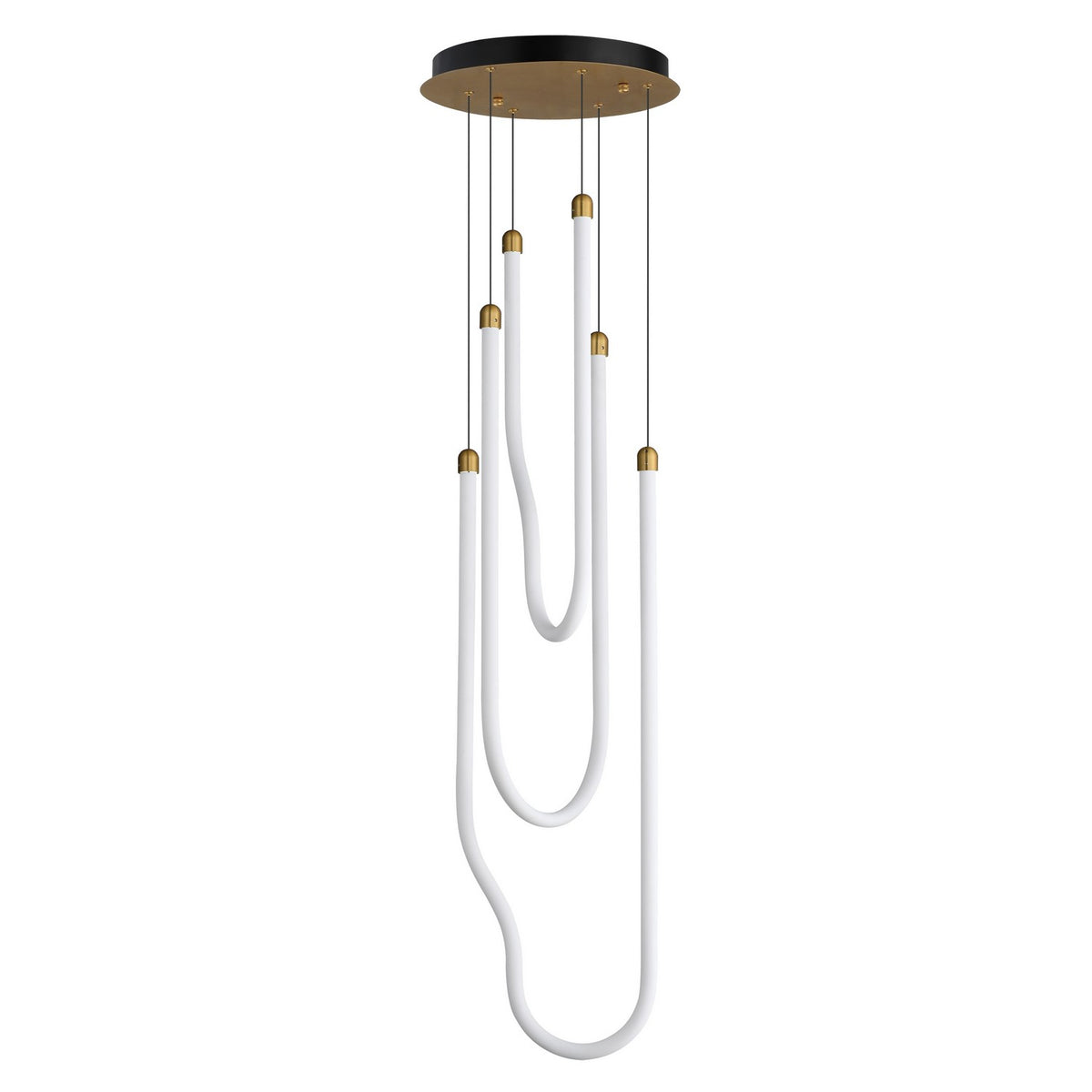 ET2 - E24983-NAB - LED Pendant - Soleil - Natural Aged Brass