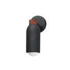 Maxim Lighting 10621LVBK Pompeii Wall Sconce in Lava / Black
