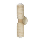 Maxim Lighting 10622TVOY Pompeii Wall Sconce in Travertine / Oyster