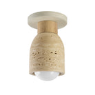 Maxim Lighting 10629TVOY Pompeii Flush Mount in Travertine / Oyster