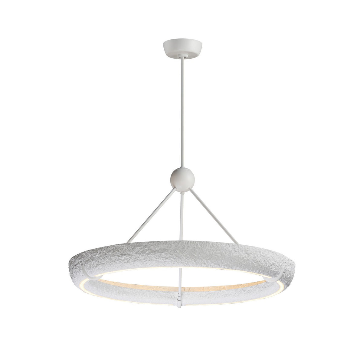 ET2 - E25193-TW - LED Pendant - Geist - Textured White
