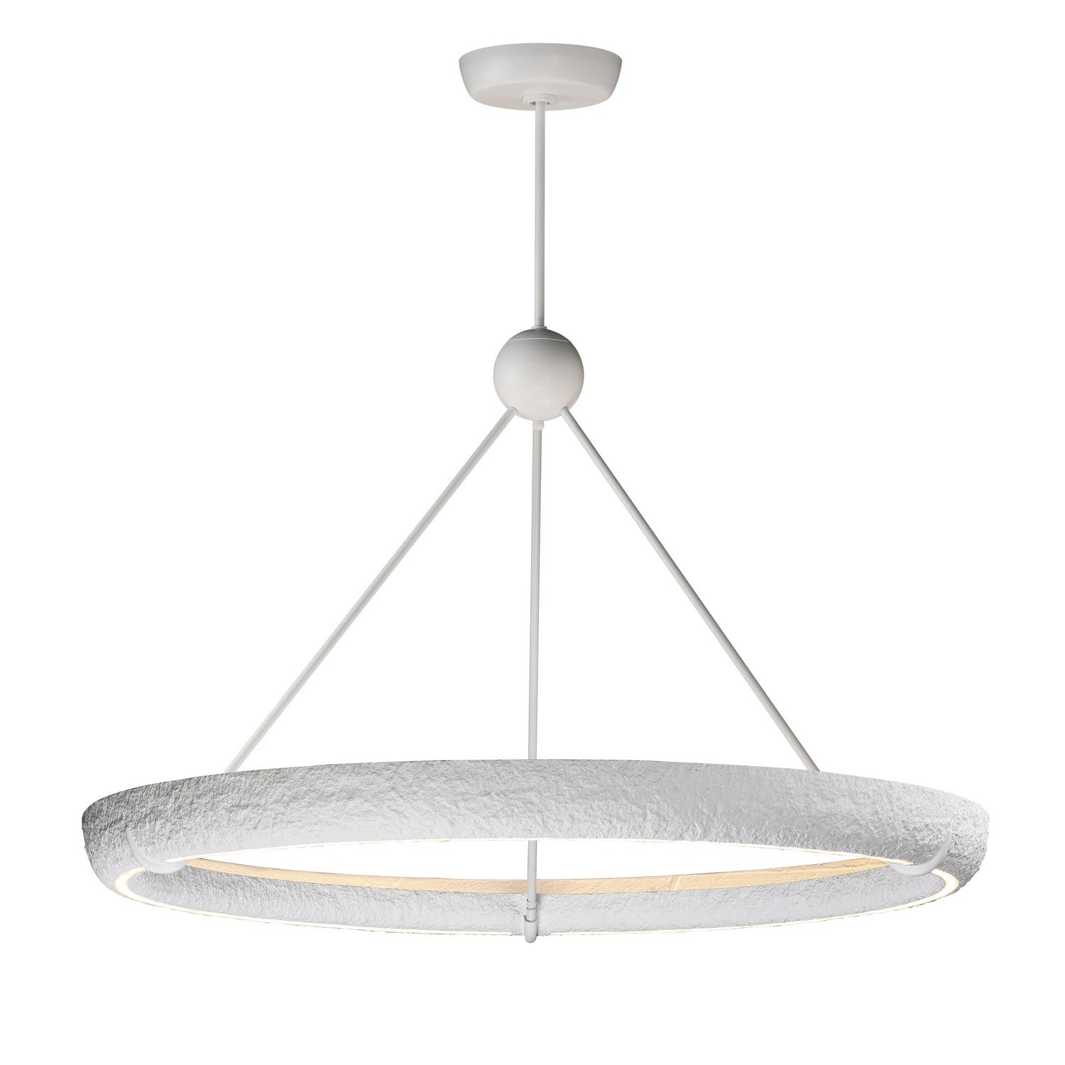 ET2 - E25193-TW - LED Pendant - Geist - Textured White
