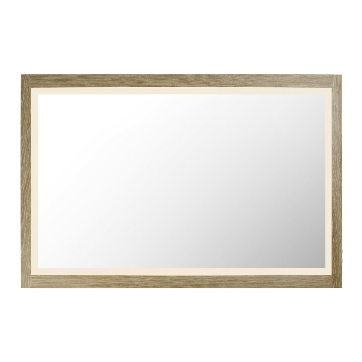 ET2 - E42054-OK - LED Mirror - Sawyer - Oak