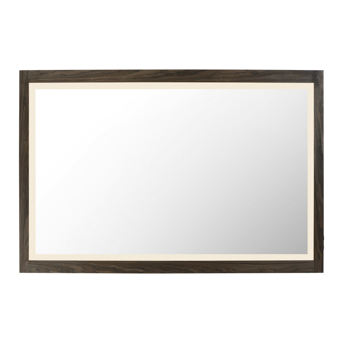 ET2 - E42054-WN - LED Mirror - Sawyer - Walnut