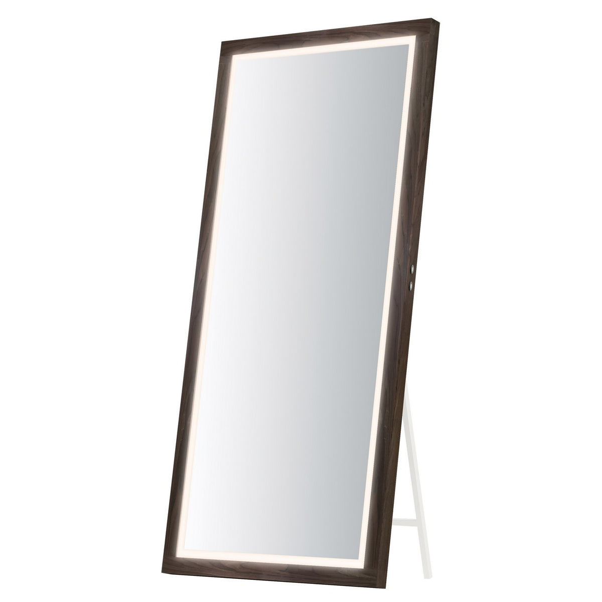 ET2 - E42057-WN - LED Mirror - Sawyer - Walnut