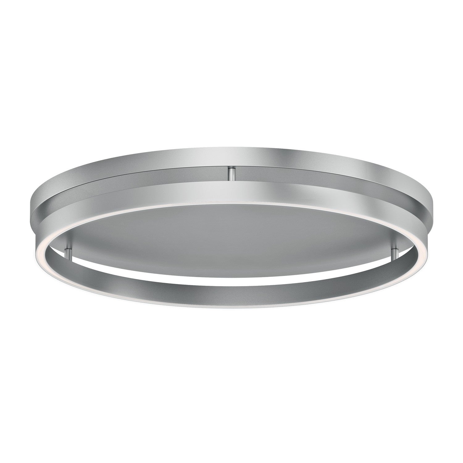ET2 - E52720-AL - LED Flush Mount - Groove 5CCT - Brushed Aluminum