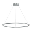 ET2 - E52728-AL - LED Pendant - Groove 5CCT - Brushed Aluminum
