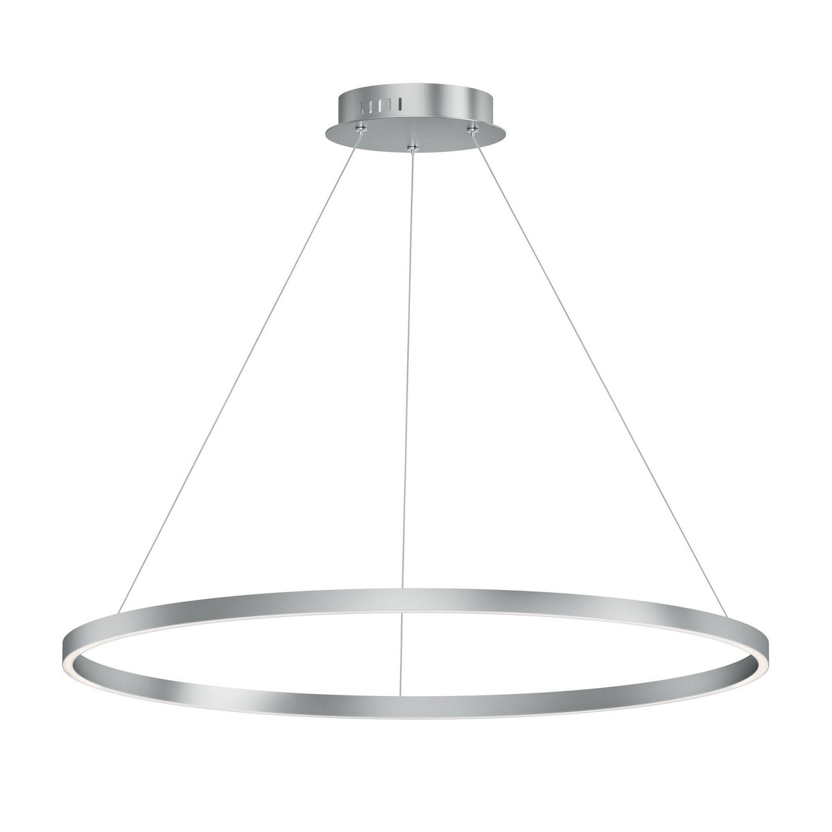ET2 - E52728-AL - LED Pendant - Groove 5CCT - Brushed Aluminum