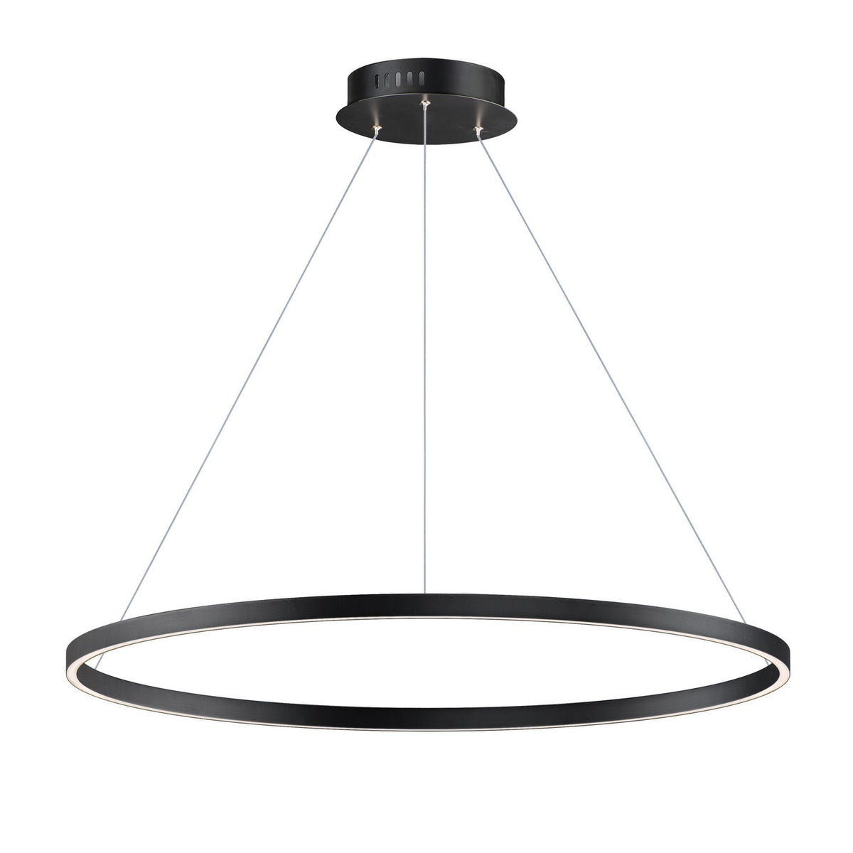 ET2 - E52728-BK - LED Pendant - Groove 5CCT - Black
