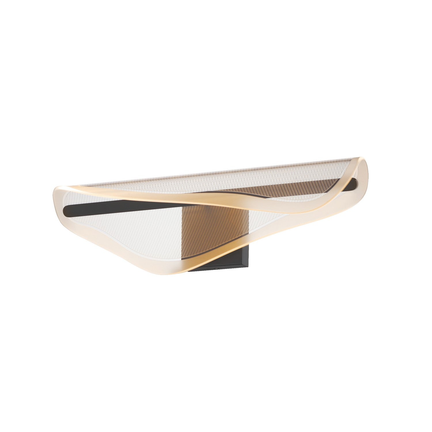 ET2 - E24712-144BK - LED Bath Vanity - Manta - Bath Vanity - Black