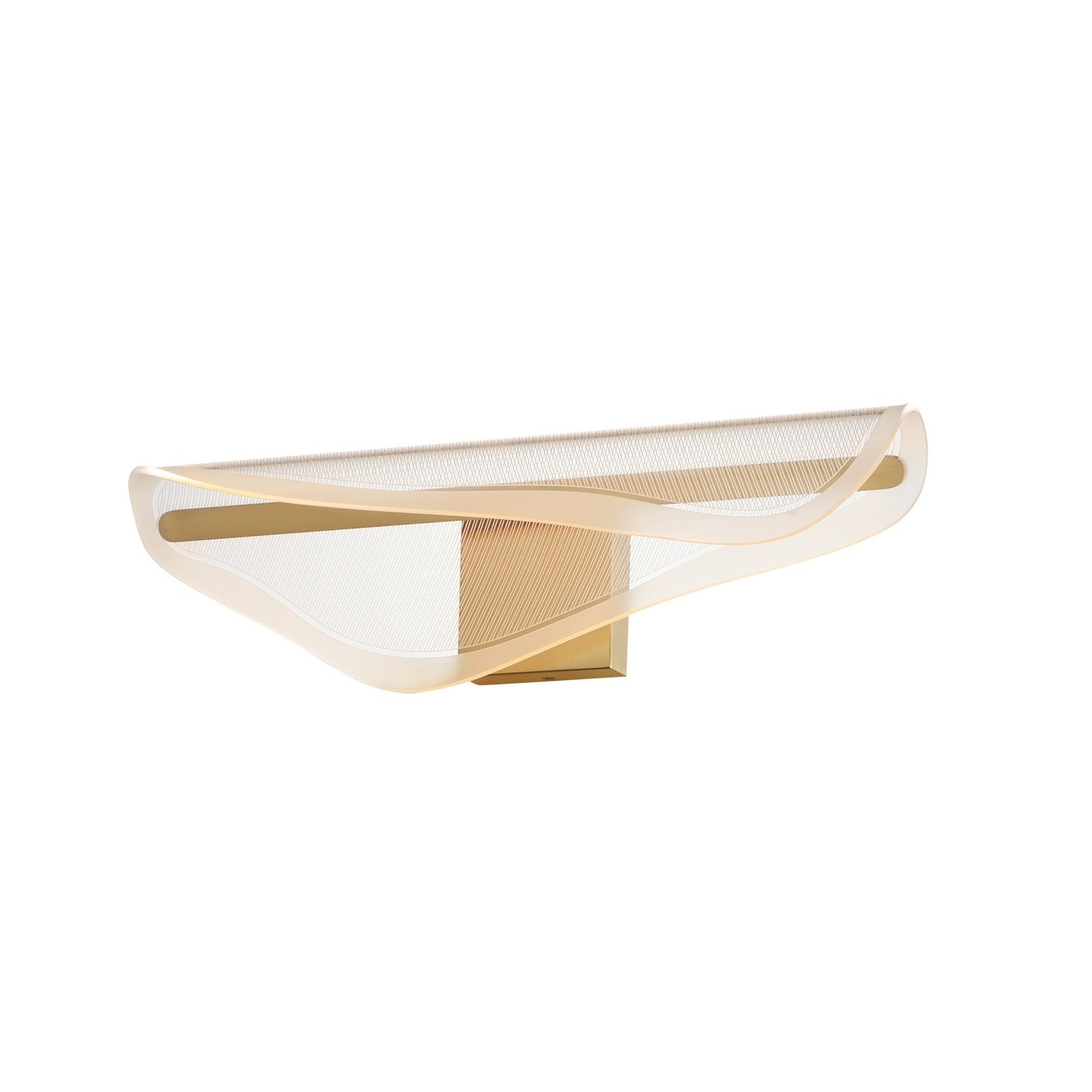 ET2 - E24712-144GLD - LED Bath Vanity - Manta - Bath Vanity - Gold