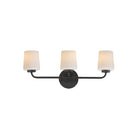 Maxim Lighting 12693WTBK Durham Bath Vanity in Black