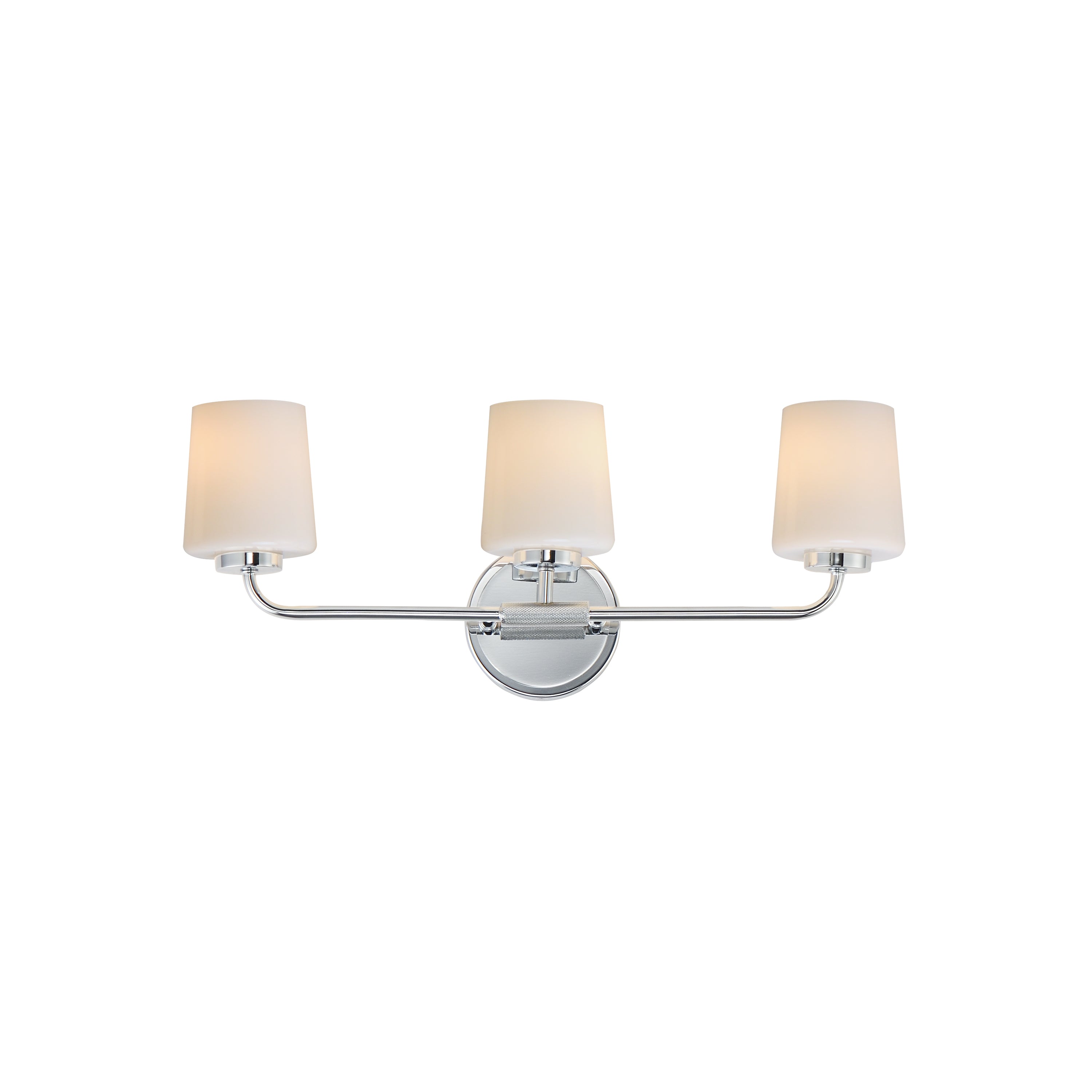 Maxim Lighting 12693WTPC Durham Bath Vanity in Polished Chrome