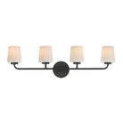 Maxim Lighting 12694WTBK Durham Bath Vanity in Black