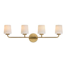 Maxim Lighting 12694WTNAB Durham Bath Vanity in Natural Aged Brass