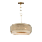 Maxim Lighting 12813OFNAB Seacliff Suspension en naturel Laiton vieilli