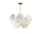 Maxim Lighting 12824WTNAB Isla Pendant in Natural Aged Brass