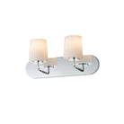 Meuble-lavabo Maxim Lighting 12892WTPC Durham Strip en chrome poli