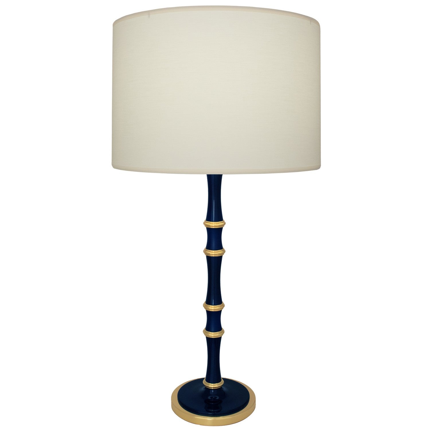 Robert Abbey - MB71MMB - One Light Table Lamp - Kane - Midnight Blue/Matte Midnight Blue w/Modern Brass