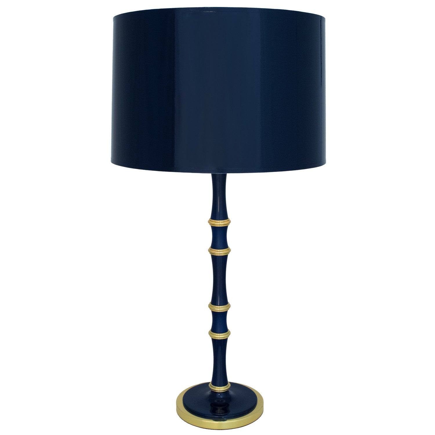 Robert Abbey - MB71MMB - One Light Table Lamp - Kane - Midnight Blue/Matte Midnight Blue w/Modern Brass