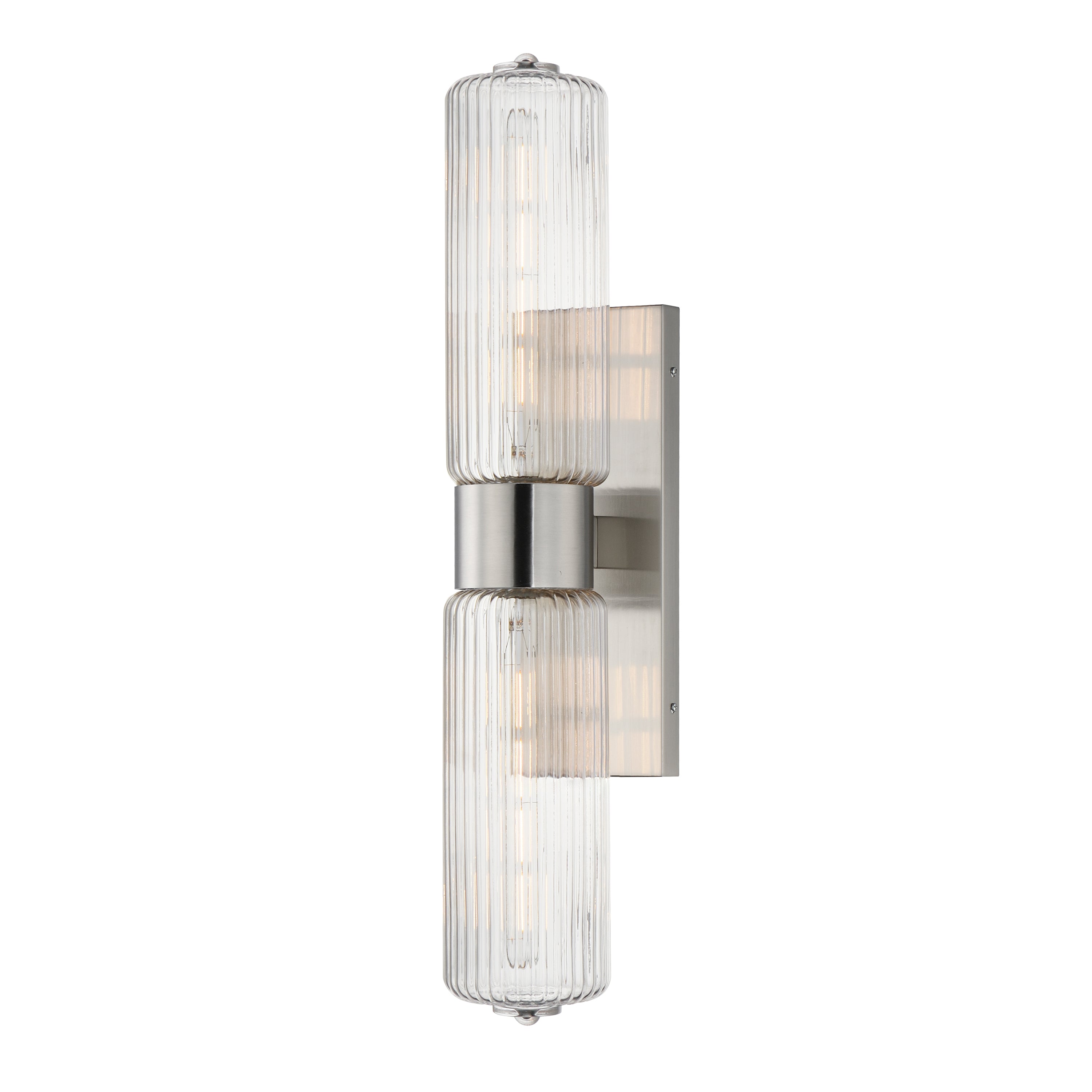 Maxim Lighting 15192CRSN Kasbah Wall Sconce in Satin Nickel