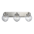 Meuble-lavabo large Kasbah de Maxim Lighting 15193CRSN en nickel satiné