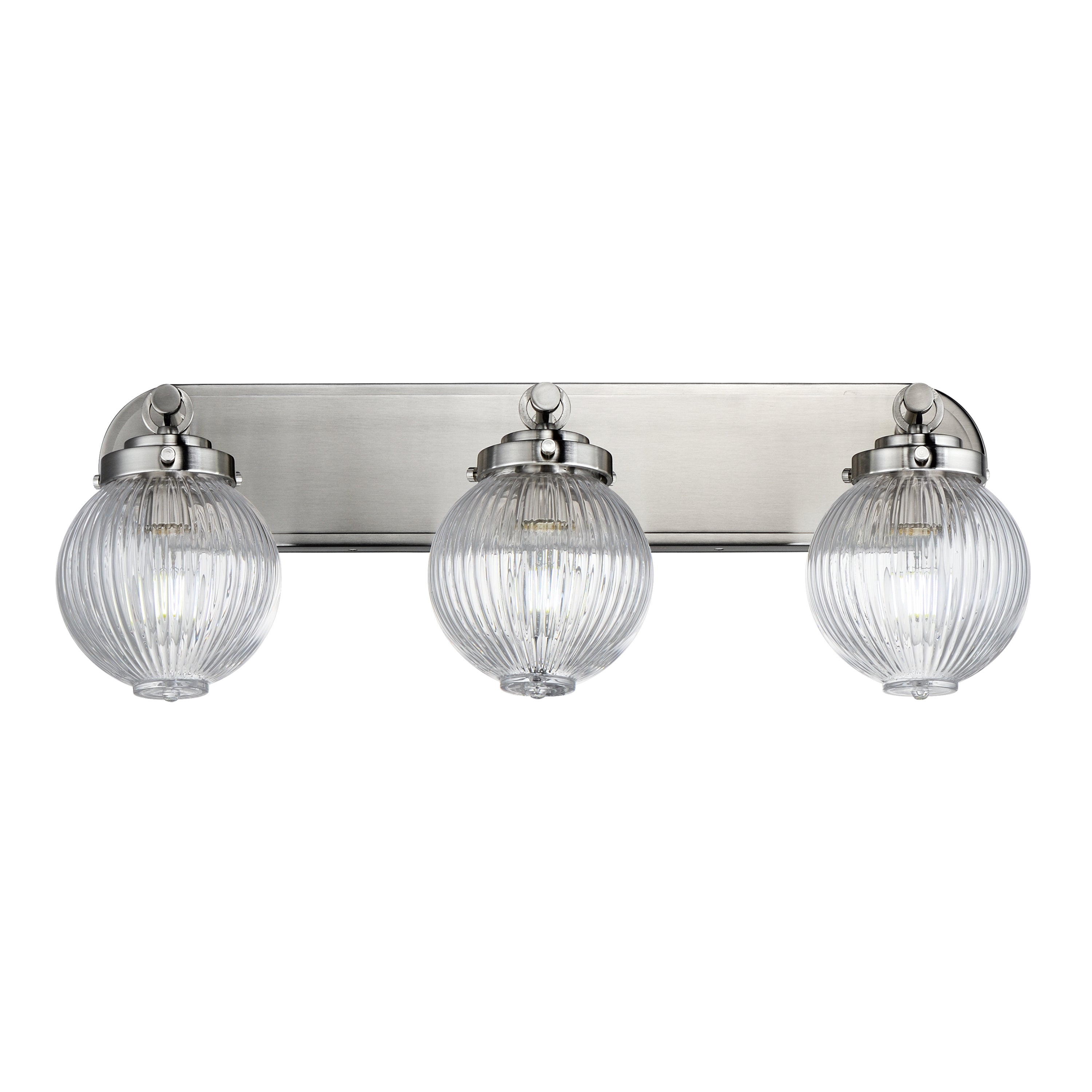 Maxim Lighting 15193CRSN Kasbah Wide Bath Vanity in Satin Nickel