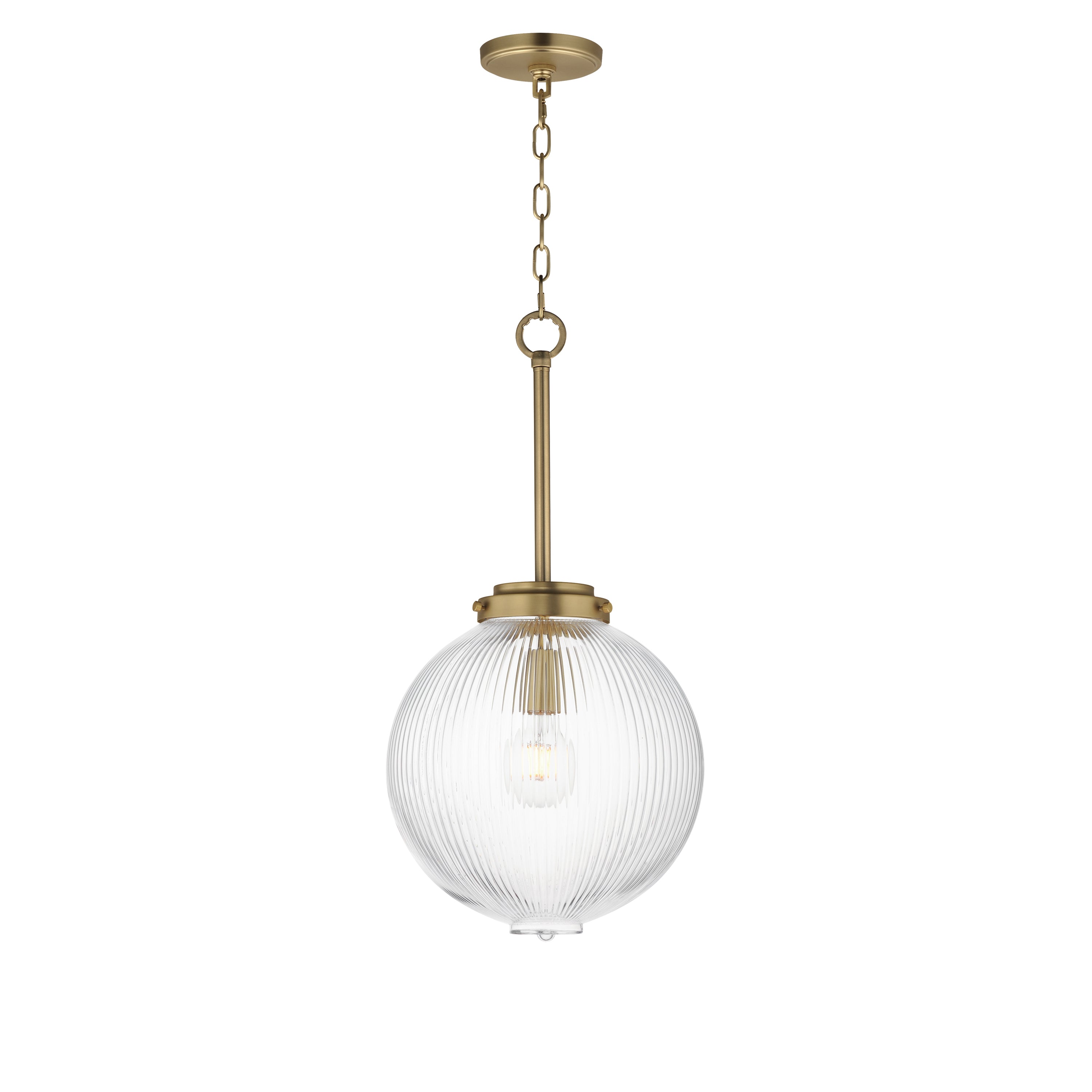 Éclairage Maxim 15194CRSBR Kasbah Suspension en laiton satiné