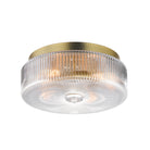 Maxim Lighting 15199CRSBR Kasbah Flush Mount in Satin Brass