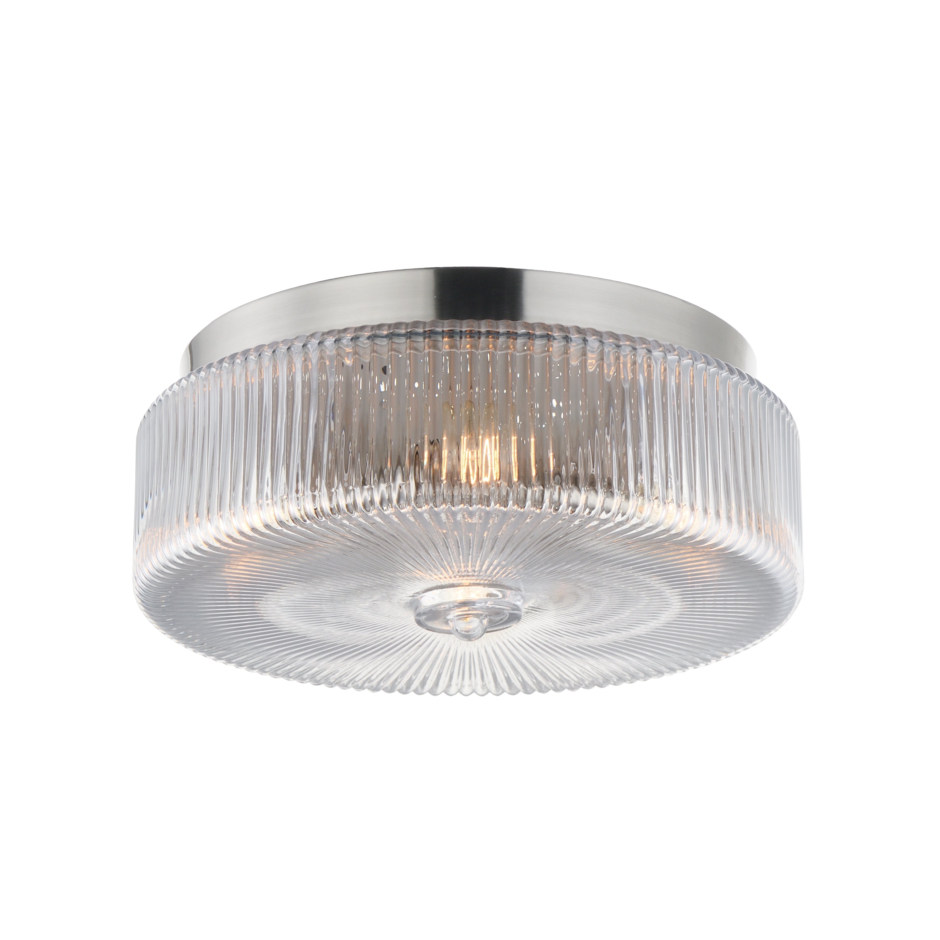 Maxim Lighting 15199CRSN Kasbah Flush Mount in Satin Nickel